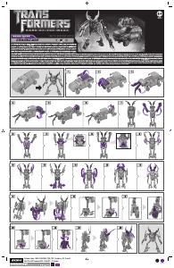 كتيب 28744 Transformers Mechtech Crankcase Hasbro