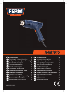 Manual FERM HAM1015 Heat Gun