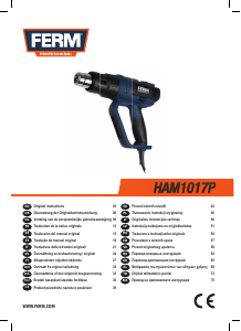 Manual FERM HAM1017P Heat Gun