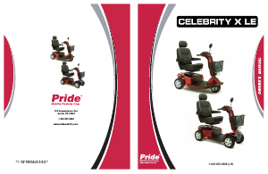 Manual Pride Celebrity X LE Mobility Scooter