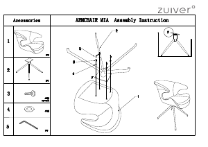 Kasutusjuhend Zuiver Mia Tool