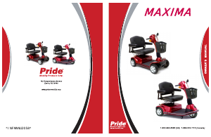 Manual Pride Maxima (2002) Mobility Scooter