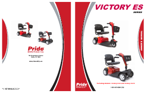 Manual Pride Victory ES Series Mobility Scooter