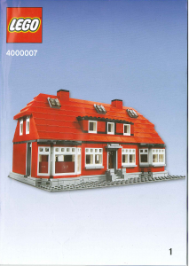 Käyttöohje Lego set 4000007 Architecture Ole Kirkin talo