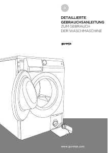 Bedienungsanleitung Gorenje W7243P Waschmaschine