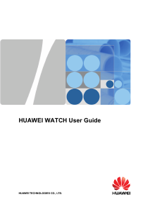 Manual Huawei Watch Smart Watch