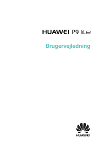 Brugsanvisning Huawei P9 Lite Mobiltelefon