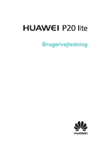 Brugsanvisning Huawei P20 Lite Mobiltelefon