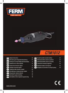 Руководство FERM CTM1012 Мультитул