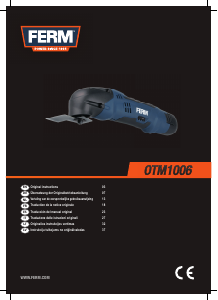 Manual FERM OTM1006 Multitool