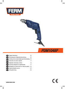 Manual FERM PDM1048P Drill-Driver