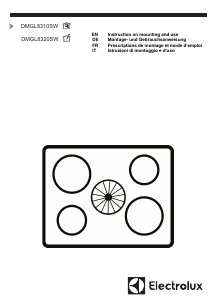 Manuale Electrolux DMGL8320SW Cappa da cucina