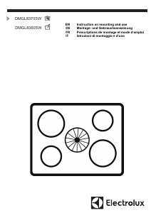 Manual Electrolux DMGL8360SW Cooker Hood