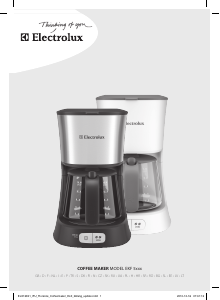 Manual de uso Electrolux EKF5210 Máquina de café