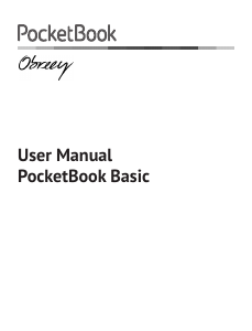 Handleiding PocketBook Basic New E-reader