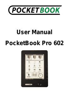 Manual PocketBook Pro 602 E-Reader