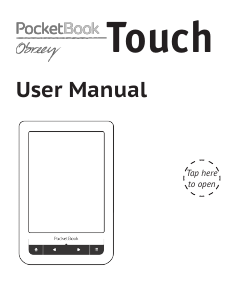 Manual PocketBook Touch E-Reader