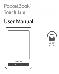 Handleiding PocketBook Touch Lux E-reader