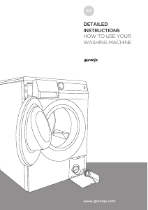 Manual Gorenje W7423 Washing Machine