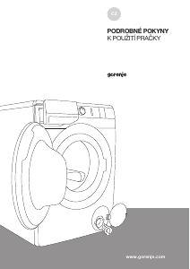 Manuál Gorenje WP703 Pračka