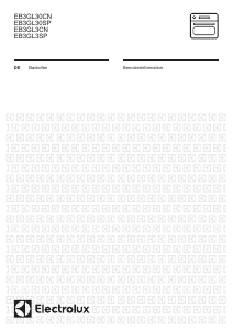 Bedienungsanleitung Electrolux EB3GL30CN Backofen