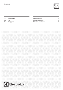 Manuál Electrolux EIS824 Varná deska