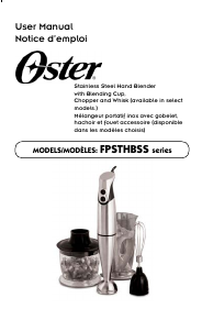Manual Oster FPSTHBSSA2 Hand Blender