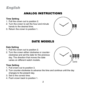 mk chronograph watch instructions