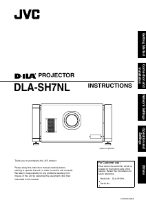 Manual JVC DLA-SH7NL Projector