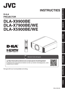 Handleiding JVC DLA-X5900WE Beamer