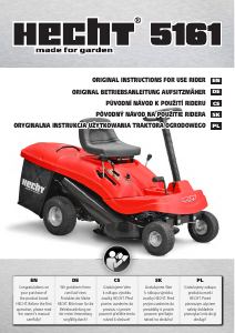 Manual Hecht 5161 Lawn Mower