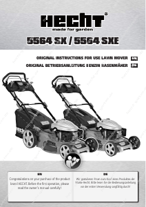 Manual Hecht 5564 SX Lawn Mower
