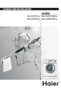 Manual Haier HW-C1270TVE ME-U Washing Machine