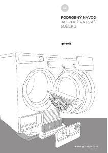 Manuál Gorenje D75F65J Sušák