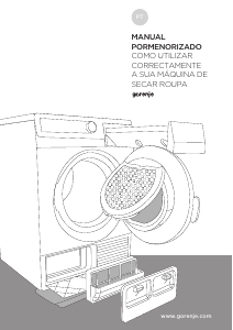 Manual Gorenje D9565N Máquina de secar roupa