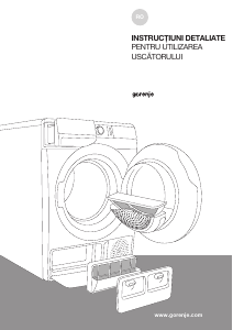 Manual Gorenje DA83IL/I Uscător