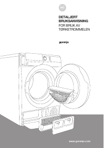Bruksanvisning Gorenje DP1E82I/G Tørketrommel