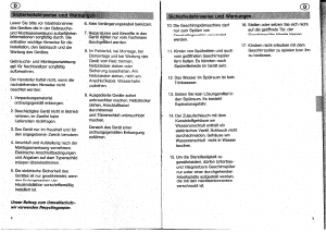 Bedienungsanleitung Bosch SPS2442 Geschirrspüler