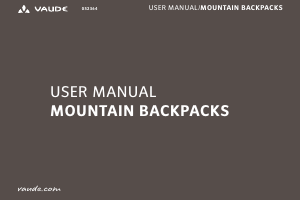 Bedienungsanleitung Vaude Trail Spacer 8 Rucksack