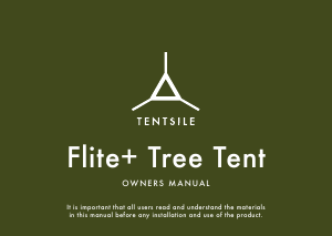 Handleiding Tentsile Flite+ Tent