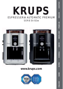 Manual Krups EA826E Espresso Machine