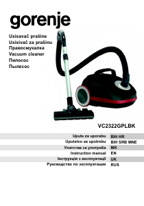 Priručnik Gorenje VC2322GPLBK Usisavač