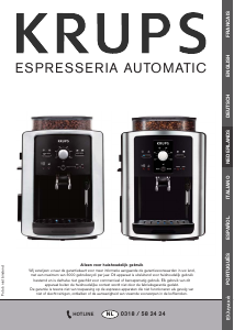 Handleiding Krups EA8000 Espresso-apparaat