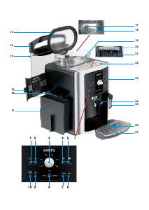 Handleiding Krups EA8010 Espresso-apparaat