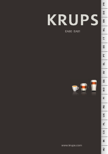 Manuale Krups EA8108 Macchina per espresso