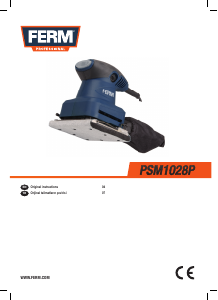 Manual FERM PSM1028P Orbital Sander