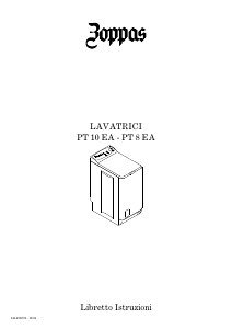 Manuale Zoppas PT8EA Lavatrice
