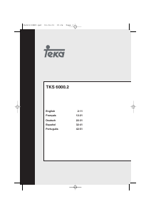 Manual Teka TKS 6000.2 Máquina de secar roupa