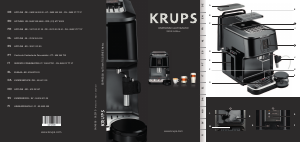 Manuale Krups EA8441 Macchina per espresso