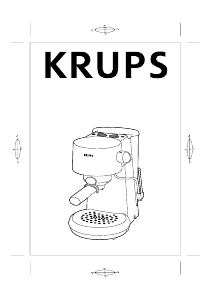 Manual Krups F880 Espresso Machine